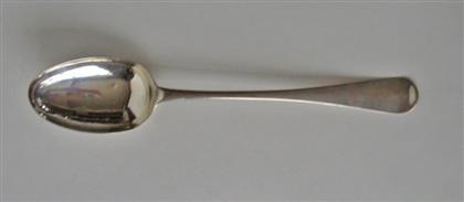 Appraisal: Silver stuffing spoon joseph and nathaniel richardson philadelphia late th