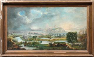 Appraisal: ATTRIBUTED TO ROBERT S DUNCANSON OIL ON CANVAS ATTRIBUTED TO