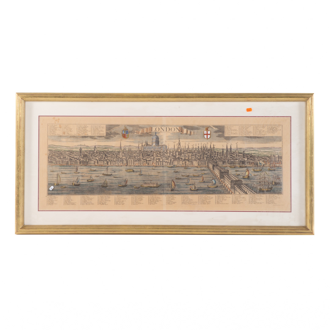 Appraisal: Framed print of London