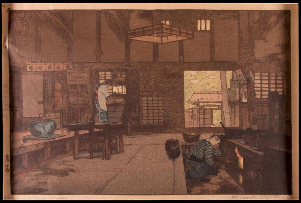 Appraisal: Hiroshi YOSHIDA - Hiroshi YOSHIDA - Title Farm house Date