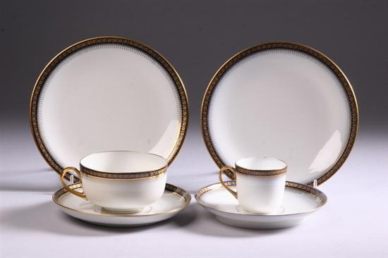 Appraisal: -PIECE LIMOGES PORCELAIN DESSERT SERVICE Circa Charles Martin porcelain factory