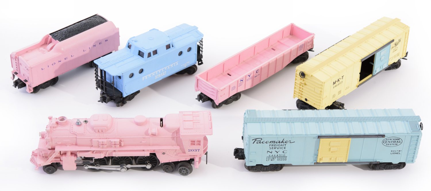 Appraisal: COLLECTION OF LIONEL TRAINS MODELS MOST IN ORIGINAL BOXES