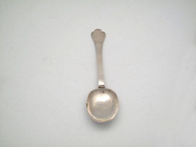 Appraisal: A late th century West Country silver Trefid spoon marked