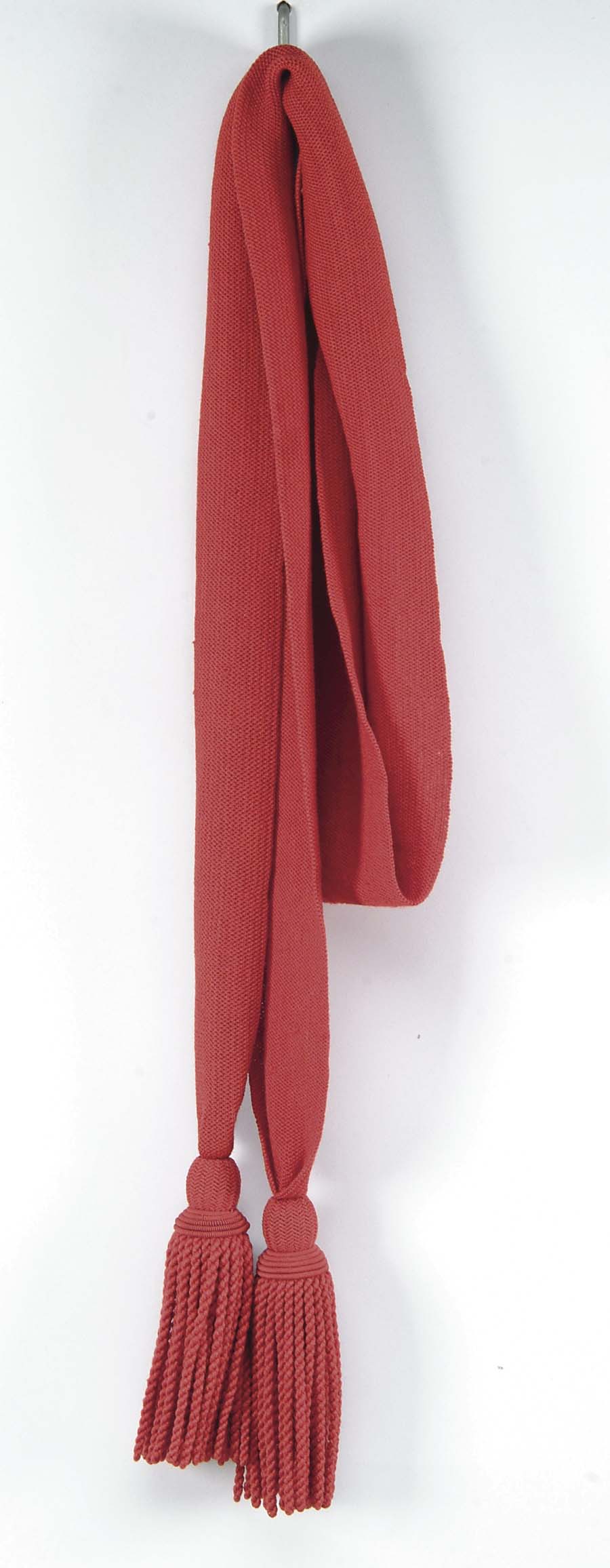 Appraisal: CIVIL WAR NCO SASH Non commissioned officer s red worsted