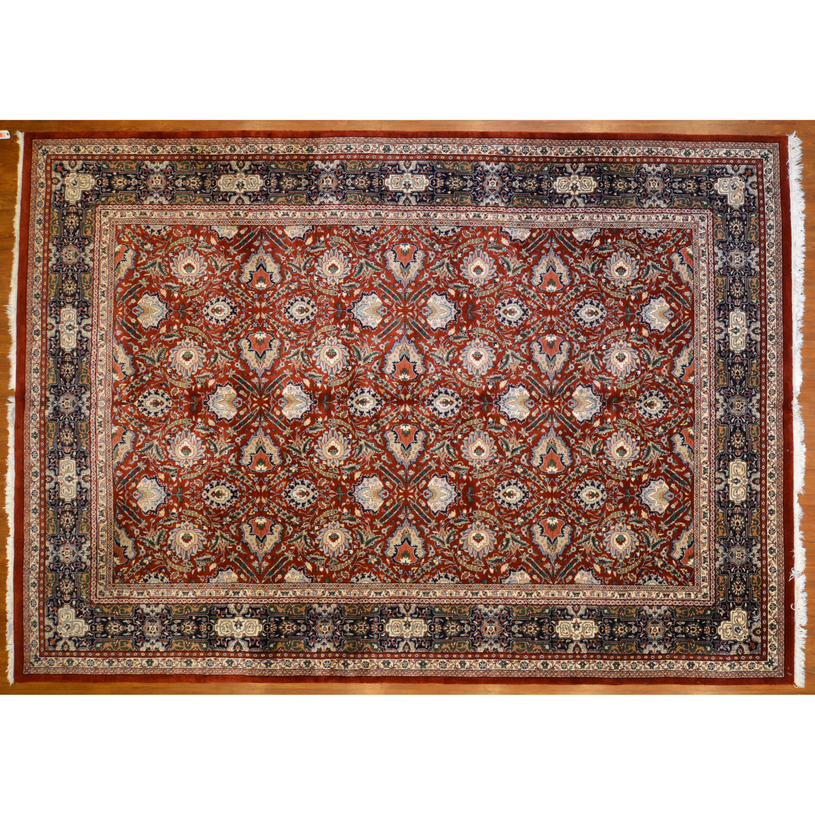 Appraisal: INDO MAHAL CARPET INDIA X Fourth quarter- th century hand-knotted