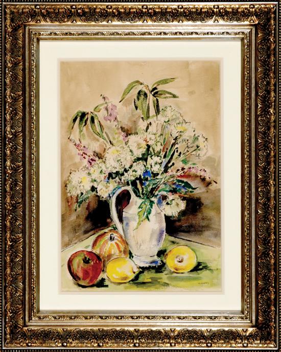 Appraisal: Augusta Denk Oelschig New York Georgia - STILL LIFE circa