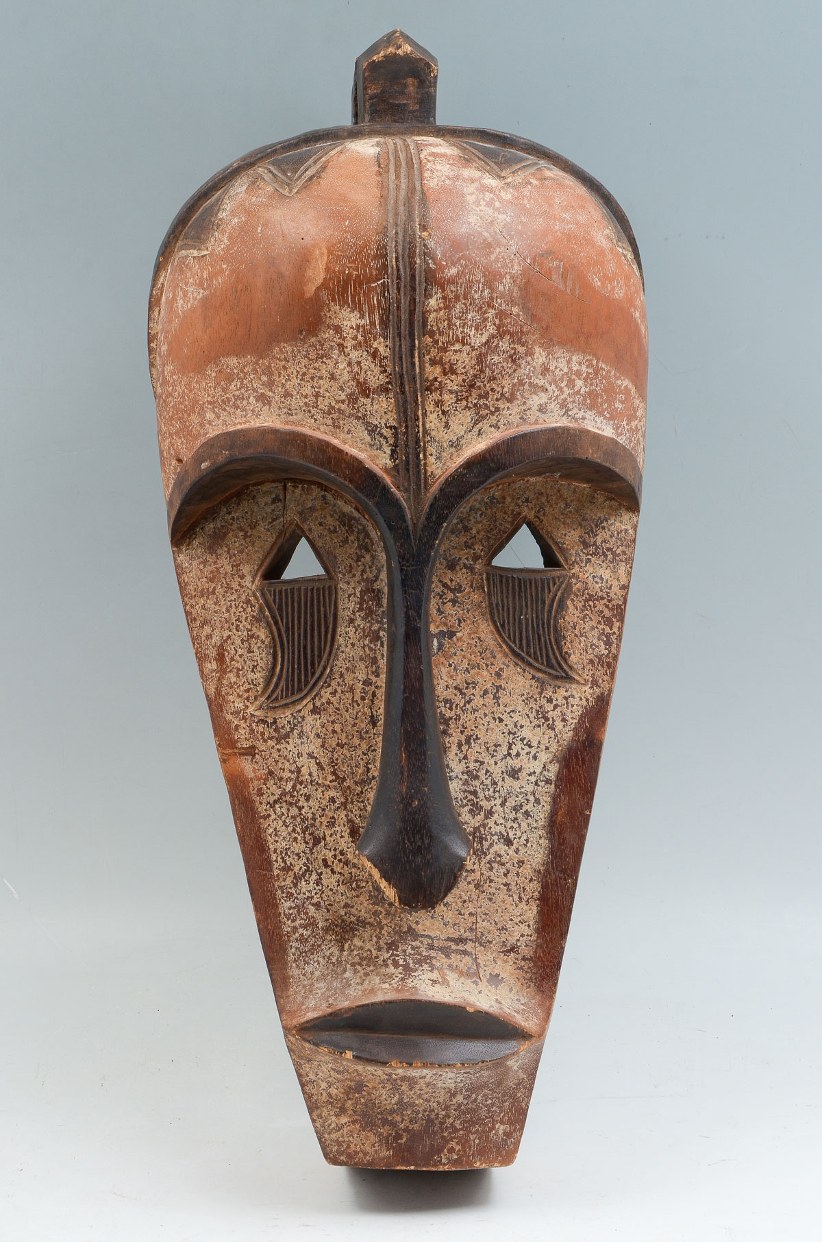 Appraisal: LARGE AFRICAN MASK Approx '' h x '' l x