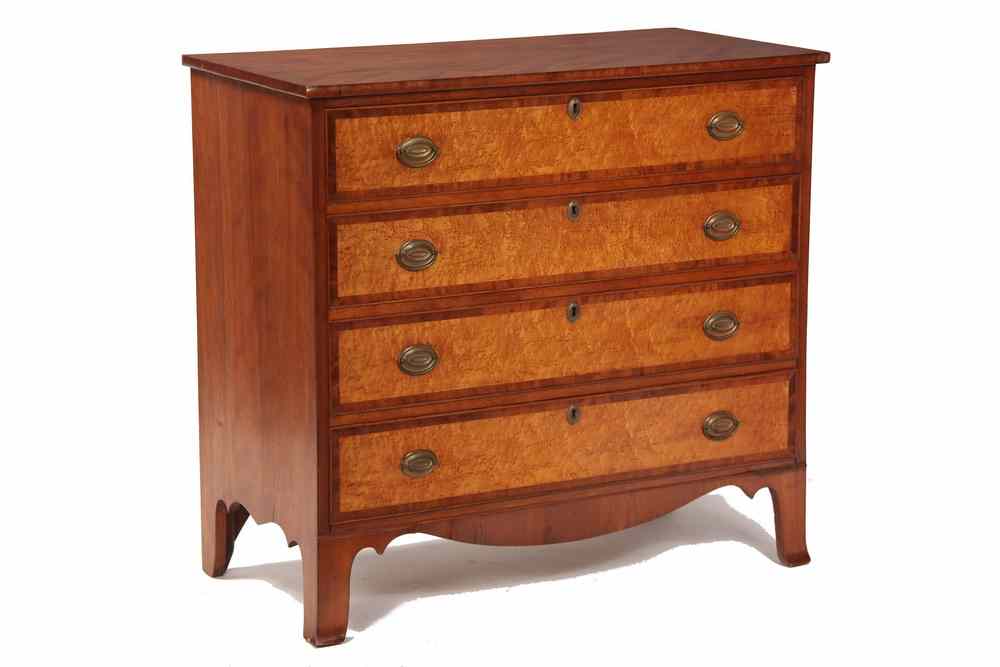 Appraisal: MAINE HEPPLEWHITE DRESSER - A Fine Maine Hepplewhite Chest circa