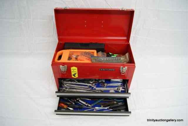 Appraisal: Craftsman HD Portable Toolbox Full of ToolsFrom an estate is