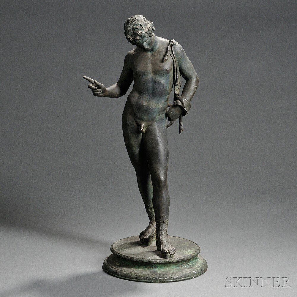 Appraisal: Italian School th th Century Figure of Narcissus After the