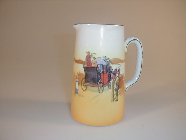 Appraisal: A Royal Doulton Coaching Days milk jug c high