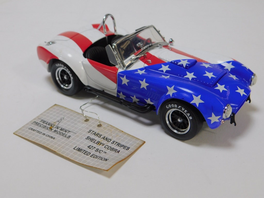 Appraisal: FRANKLIN MINT STARS STRIPES SHELBY COBRA Limited edition