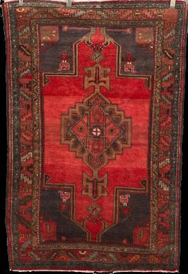 Appraisal: Persian Hamadan Carpet ' x '