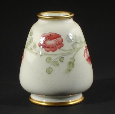 Appraisal: Rose Garland' A James Macintyre miniature vase designed by William