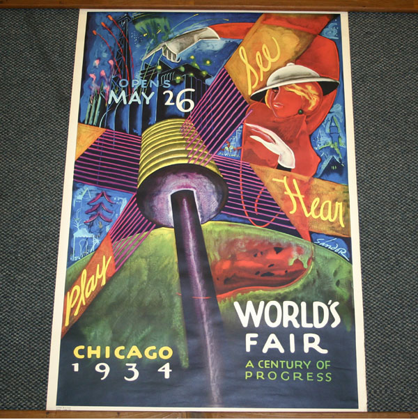 Appraisal: Sandor th century Chicago World's Fair Century of Progress Vintage