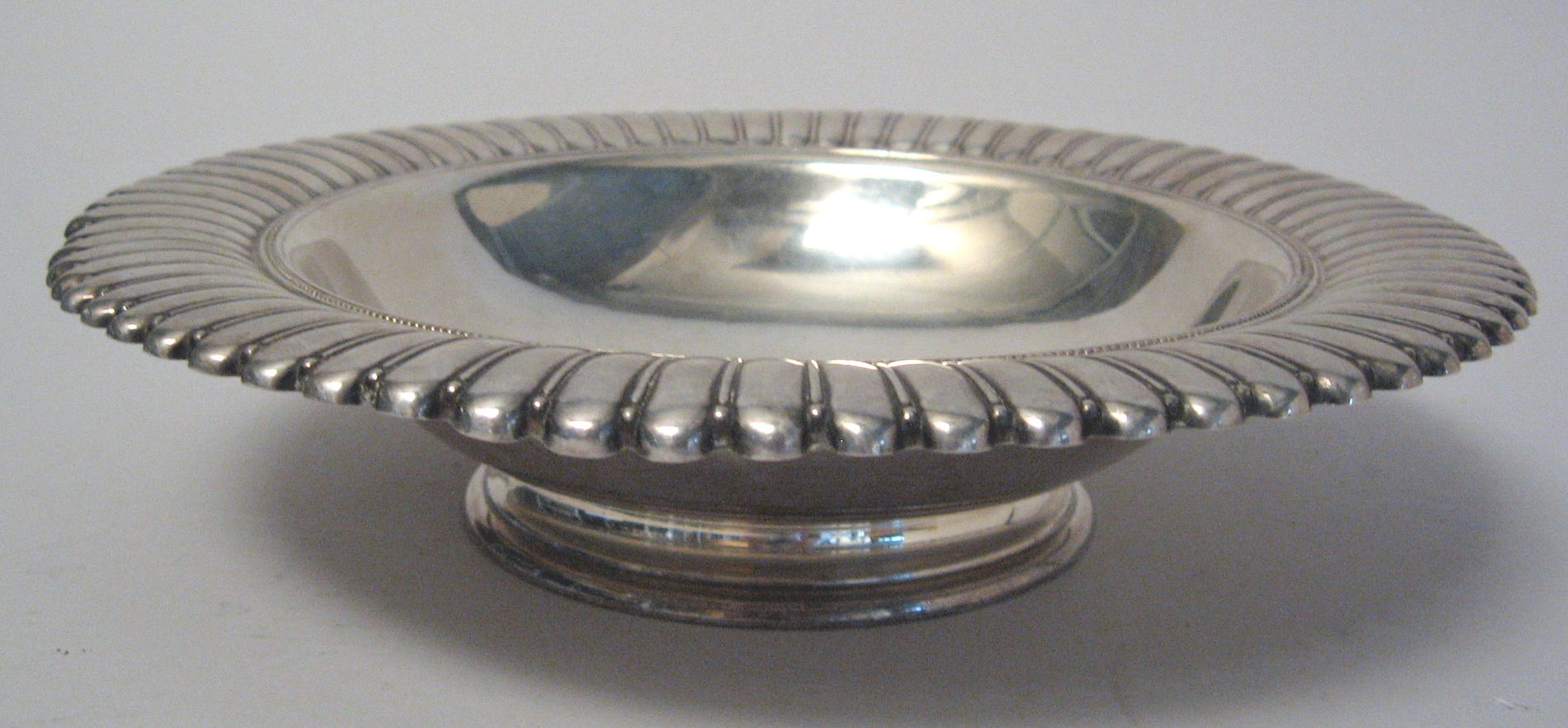 Appraisal: Wallace sterling silver low bowl dated With a lobed and