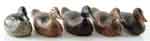 Appraisal: LOT OF FIVE MASON DECOYS Mason produced the finest manufactured