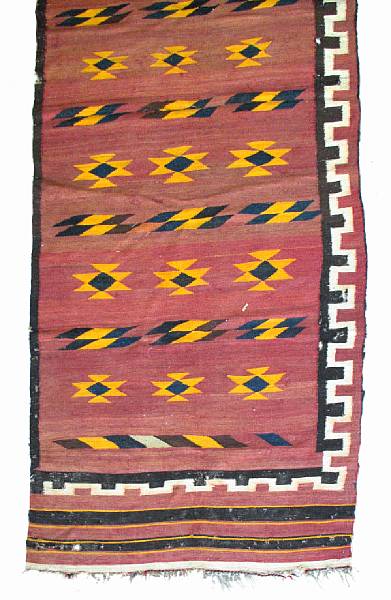 Appraisal: An Kilim rug size aprroximately ft in x ft in