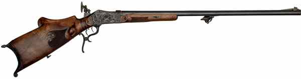 Appraisal: German Schuetzen Rifle by Von Karl Stiegele x cal ''