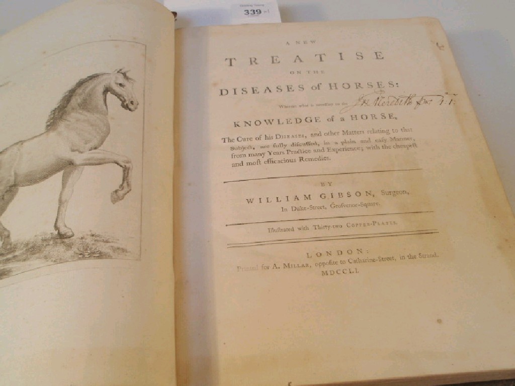 Appraisal: Gibson William - A New Treatise on the Diseases of