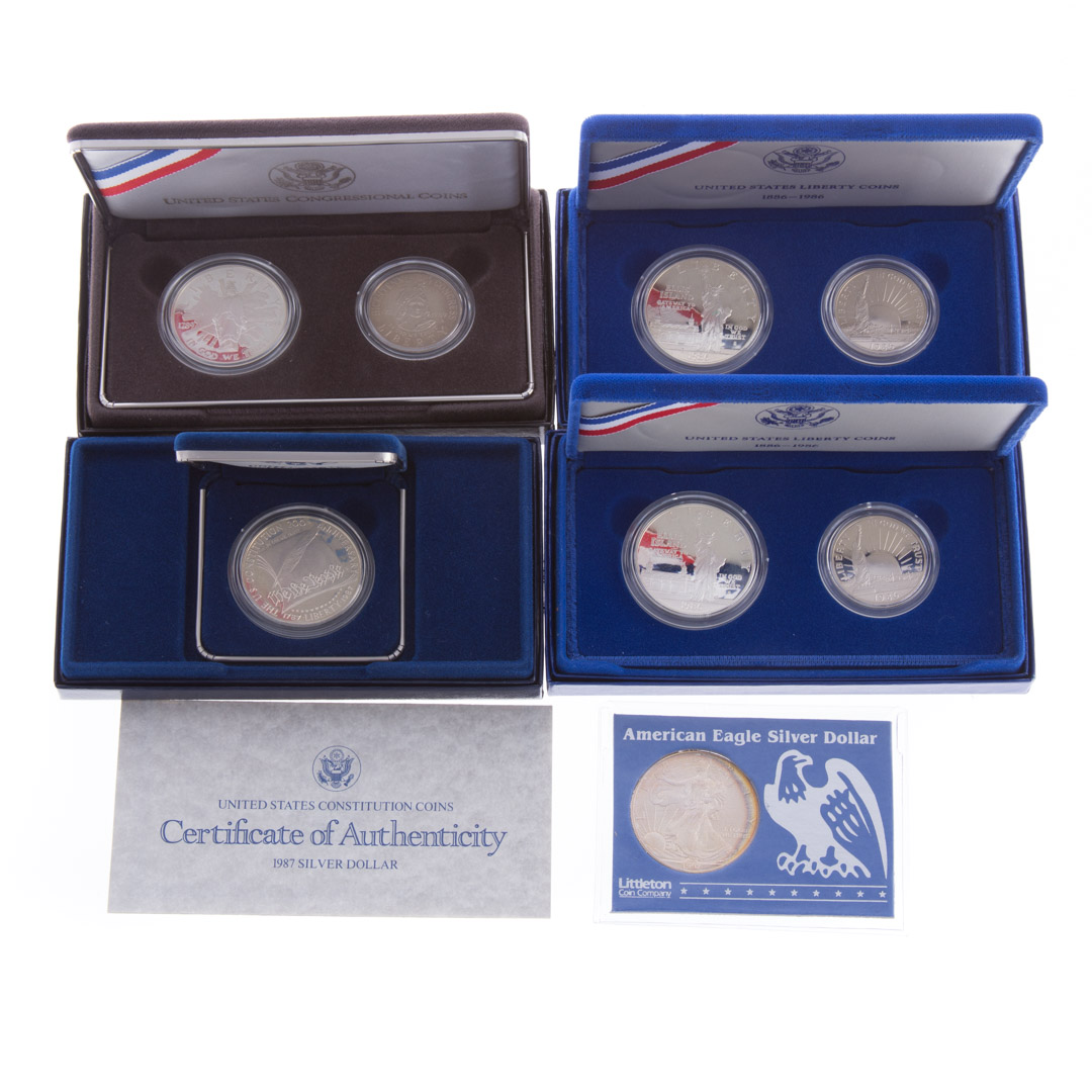 Appraisal: US Commemorative Coins Sets lot of US commemorative coins sets