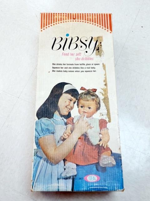 Appraisal: Vintage s Ideal Bibsy Dribble Doll in original box She