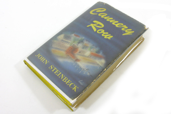 Appraisal: JOHN STEINBECK'S CANNERY ROW FIRST EDITION with statement First published