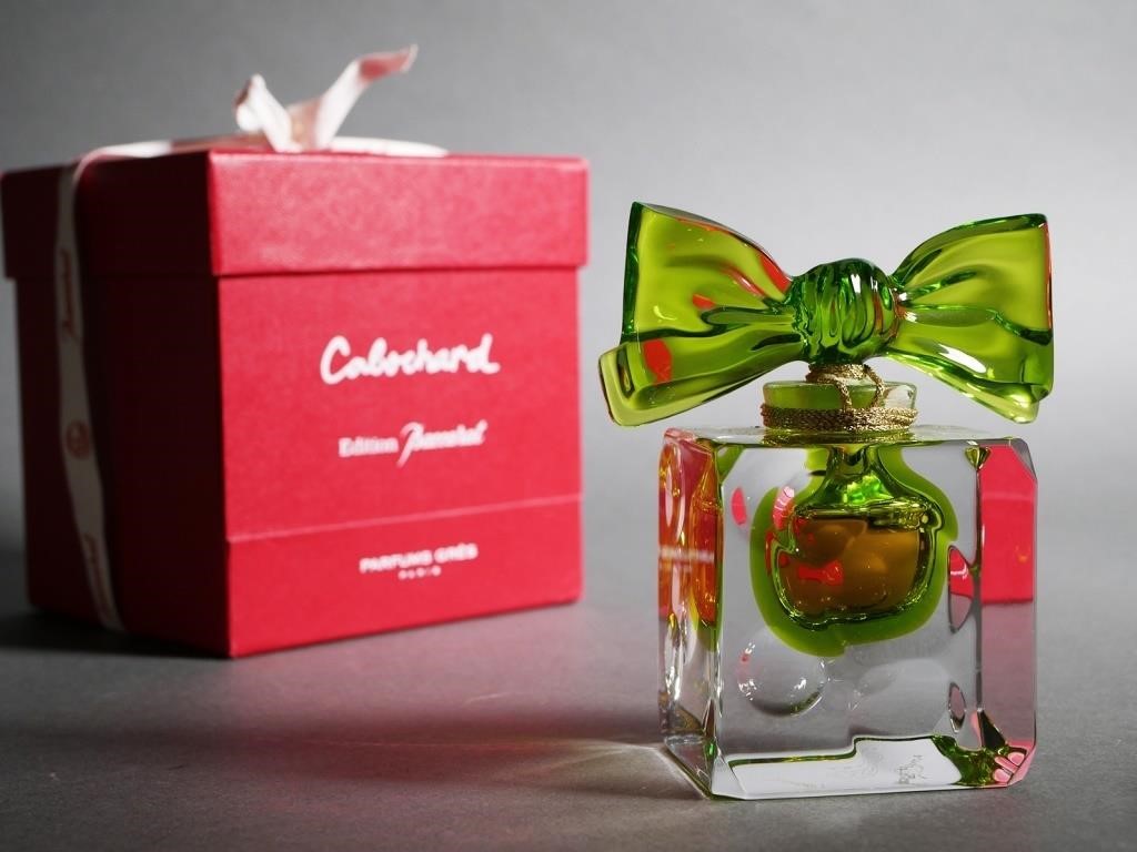 Appraisal: Cabochard by Gres French parfum Paris Baccarat edition Signed on