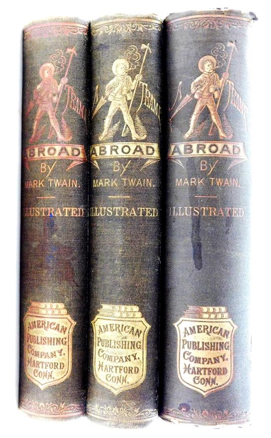 Appraisal: BOOKS Mark Twain A Tramp Abroad American Publishing Co Hartford