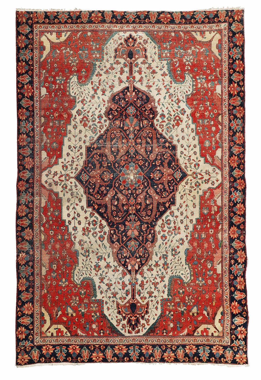 Appraisal: SAROUK FEREGHAN RUG WEST PERSIA LATE TH EARLY TH CENTURY