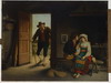 Appraisal: PAIR OOC'S - Italian genre scenes by Antoine Vaccaro depicting