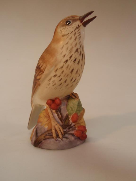 Appraisal: Royal Worcester a figure of a Thrush No