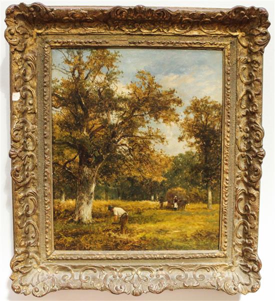 Appraisal: Sale Lot David Bates British - Landscape oil on canvas