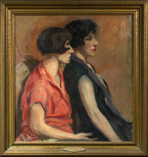 Appraisal: Gideon Townsend Stanton American New Orleans - Two Female Figures