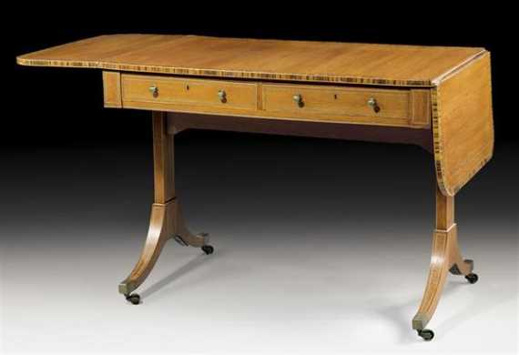 Appraisal: SALON TABLE late Regency England end of the th century