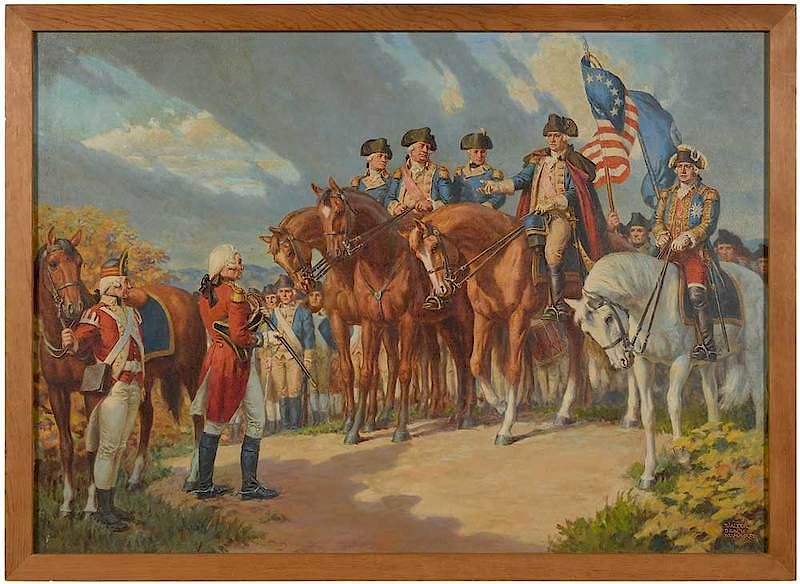 Appraisal: Walter Beach Humphrey American - The Surrender of Cornwallis at