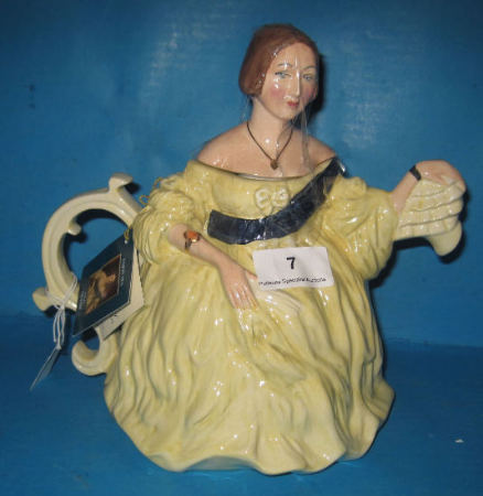 Appraisal: Bairstow Manor Young Queen Victoria Teapot limited edition