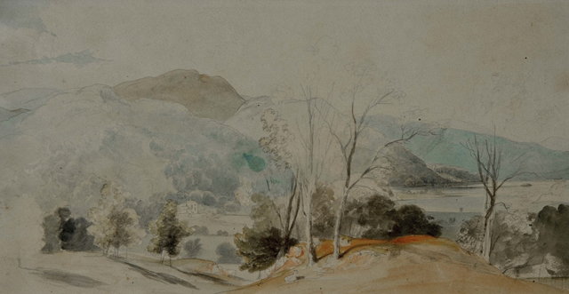 Appraisal: HENRY BURDON RICHARDSON c - View of Grasmere Westmorland from