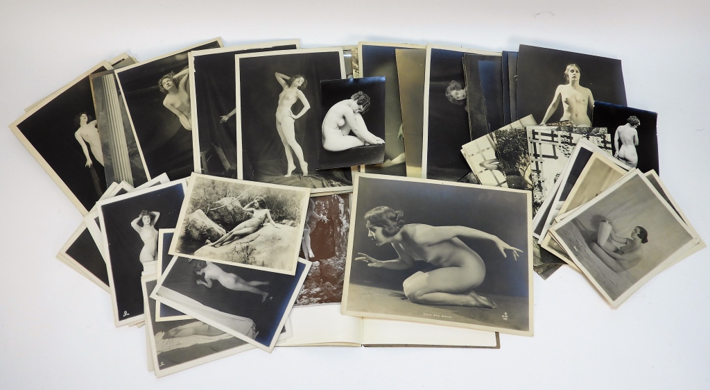 Appraisal: LG COLLECTION OF OLIVE ANN ALCORN NUDE PHOTOGRAPHS United StatesCirca