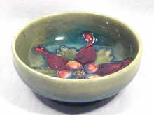 Appraisal: Moorcroft A small Moorcroft bowl approx cm diameter impressed marks