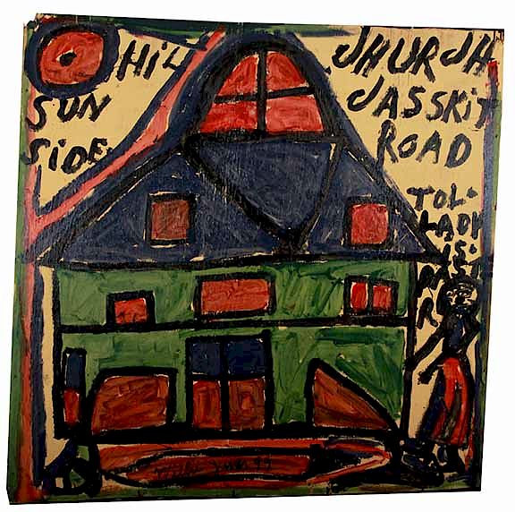 Appraisal: Outsider Art Willie Jinks Sun Side Jinks Willie Sun Side