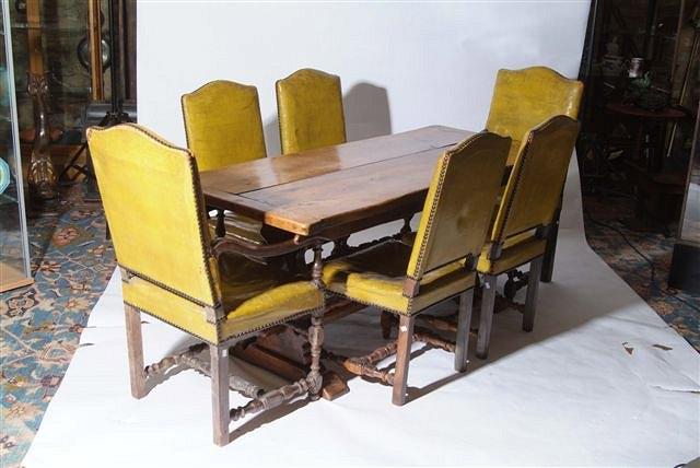 Appraisal: A SET OF SIX TH CENTURY STYLE DINING CHAIRS consisting