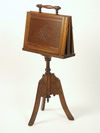 Appraisal: MUSIC STAND - Eastlake Victorian era walnut double drop leaf