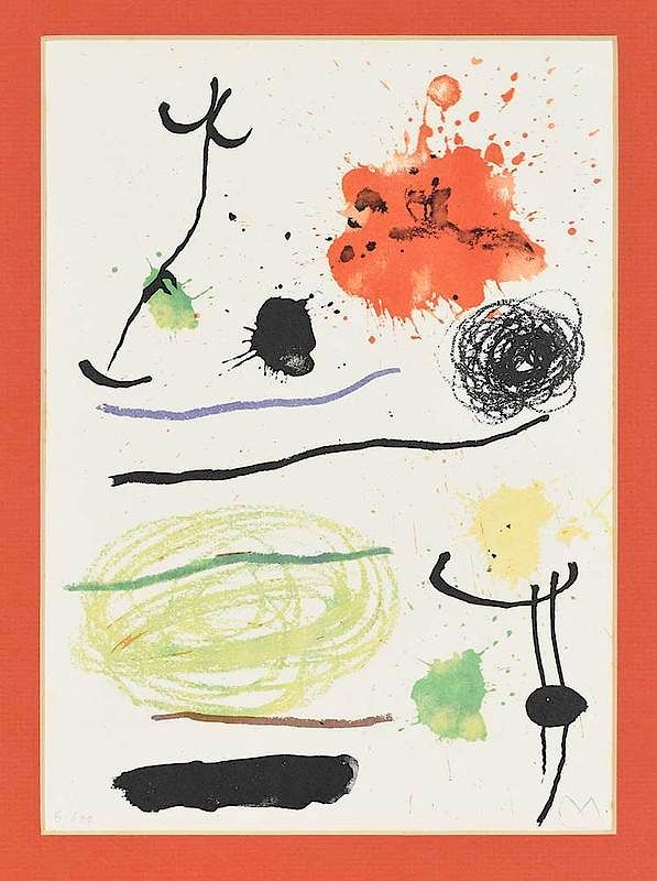 Appraisal: Joan Miro Spanish - No II M ed from Obra