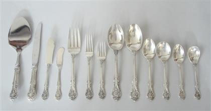 Appraisal: Partial sterling silver flatware service gorham corporation providence ri th