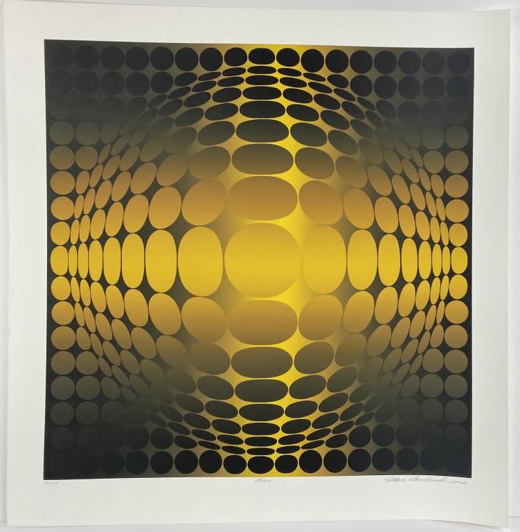 Appraisal: Mark Rowland ScreenprintsUnframed x Editions A P