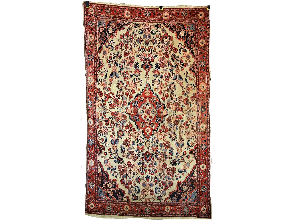 Appraisal: Persian Sarouk rug late th century