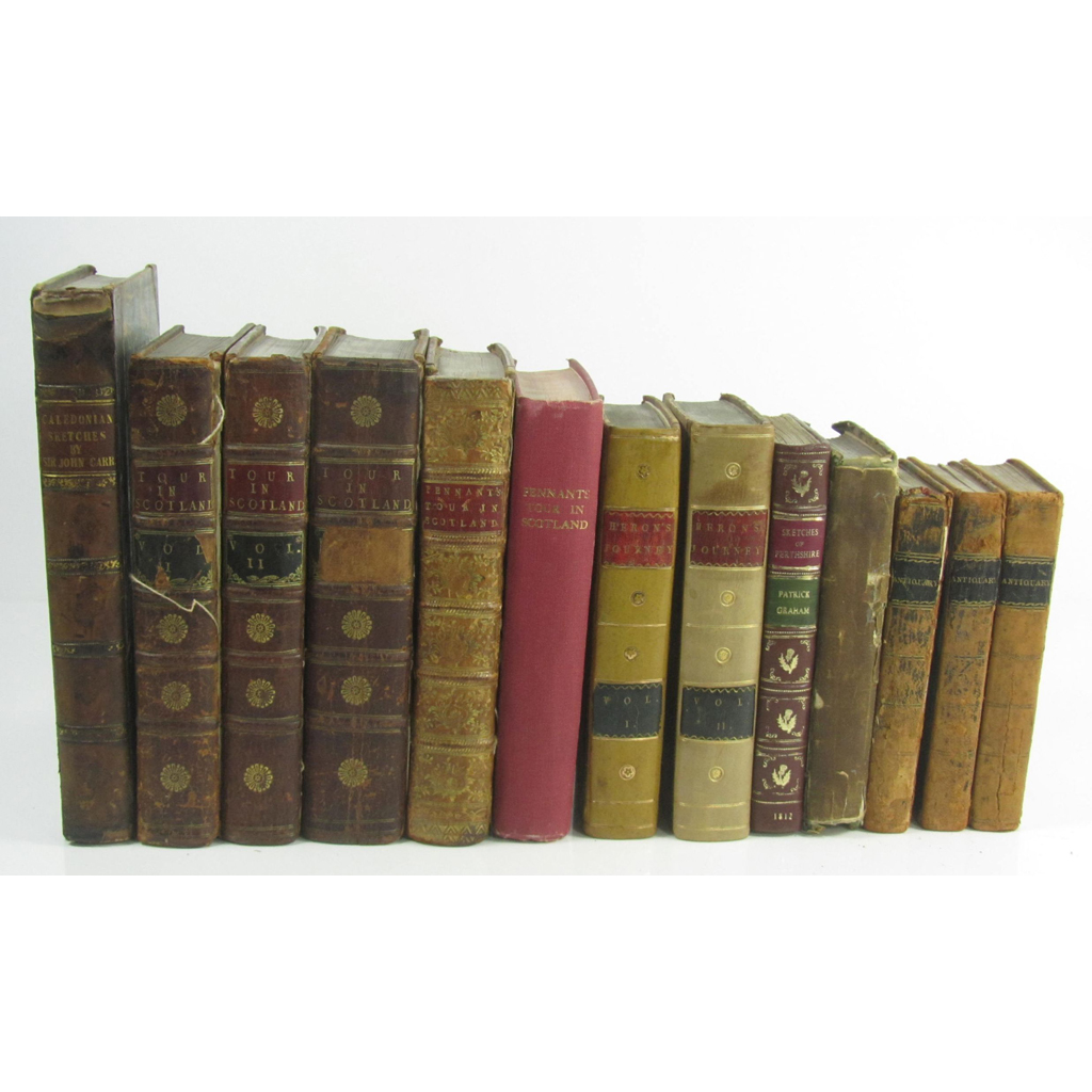 Appraisal: Scotland volumes including Carr Sir John Caledonian Sketches London Mathews