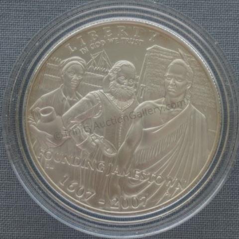 Appraisal: Uncirculated - Commemorates the Founding of Jamestown th Anniversary Minted