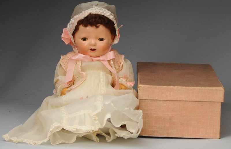 Appraisal: Early Effanbee Dy-Dee Baby in Original Box Description American Ca